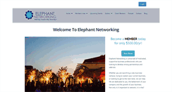 Desktop Screenshot of elephantnetworking.com