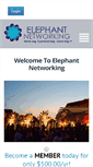 Mobile Screenshot of elephantnetworking.com